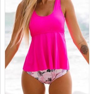 High Waist Tankini Swimsuit